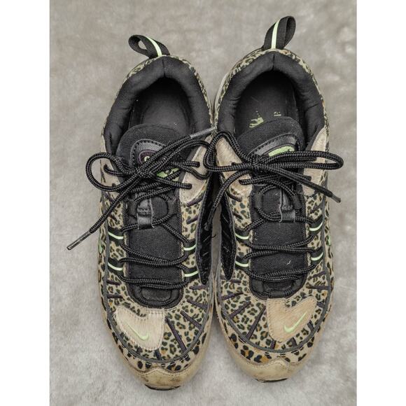 Nike Air Max 98 Premium Animal Pack Leopard Print Sneakers Womens 9 BV1978-200 - Picture 7 of 16